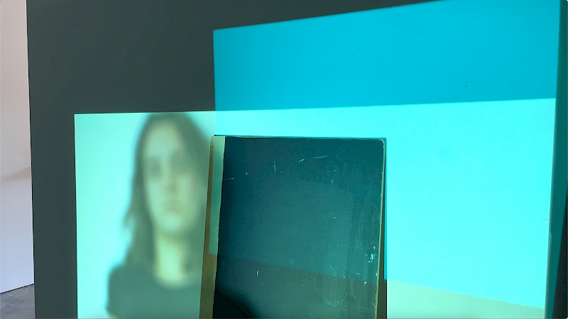 The Communicator, Pink, Yellow & Blue II