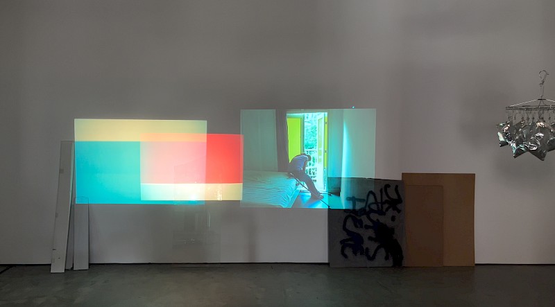 The Communicator, Pink, Yellow & Blue II