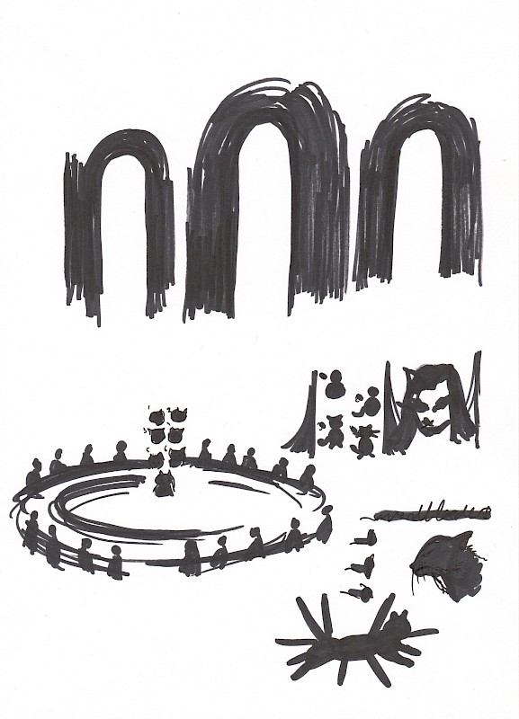 How to Draw A Cat In Political Meeting Rooms