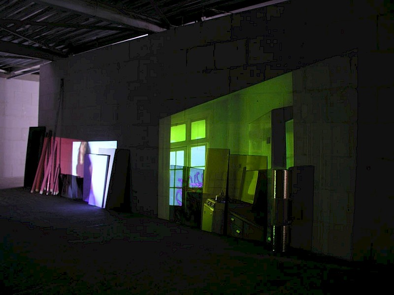 The Communicator, Pink, Yellow & Blue I